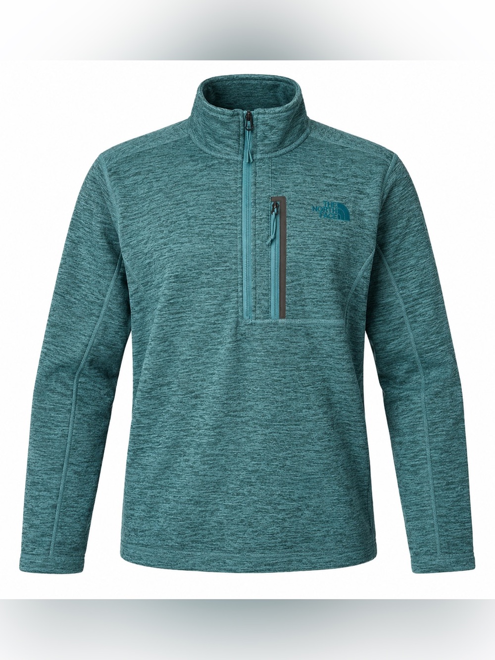 The North Face Canyonlands 1/2 Zip Fleece Pullover Men’s Medium Teal Heather